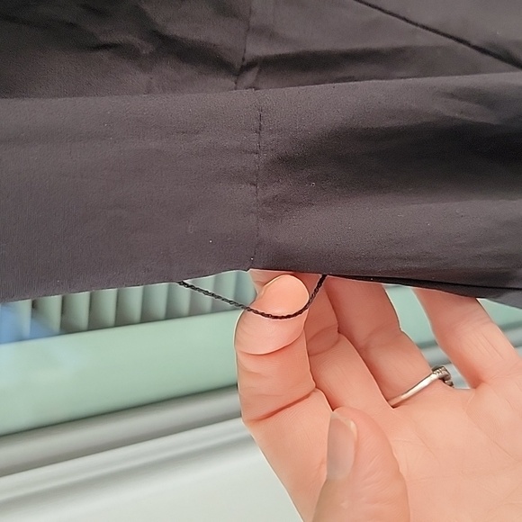 Retro Pinup Swing Dress Scoop Neck Mesh/Fishnet Bust With Pockets - Picture 4 of 8